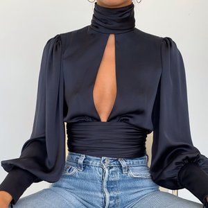 Orseund Iris Night Out Top Midnight Dupe